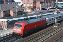 Hamburg Harburg Hbf. 28. February 2004